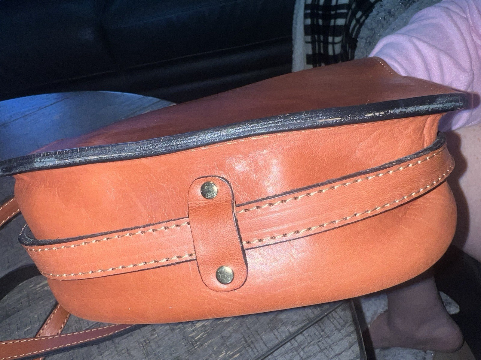 Arandu Saddle Bag Crossbody, Mexico High End brand See last photo and my notes