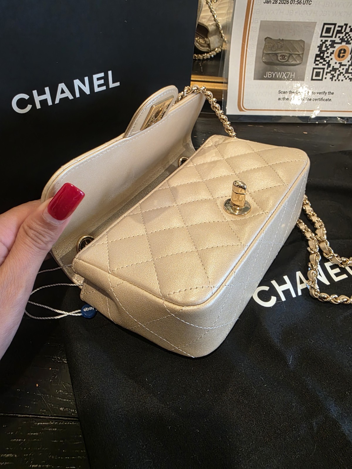 CHANEL flap BAG