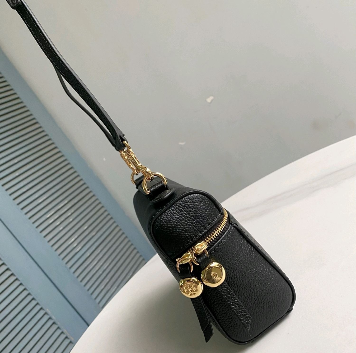 Tory Burch Romy Slim Mini Bag Black OS
