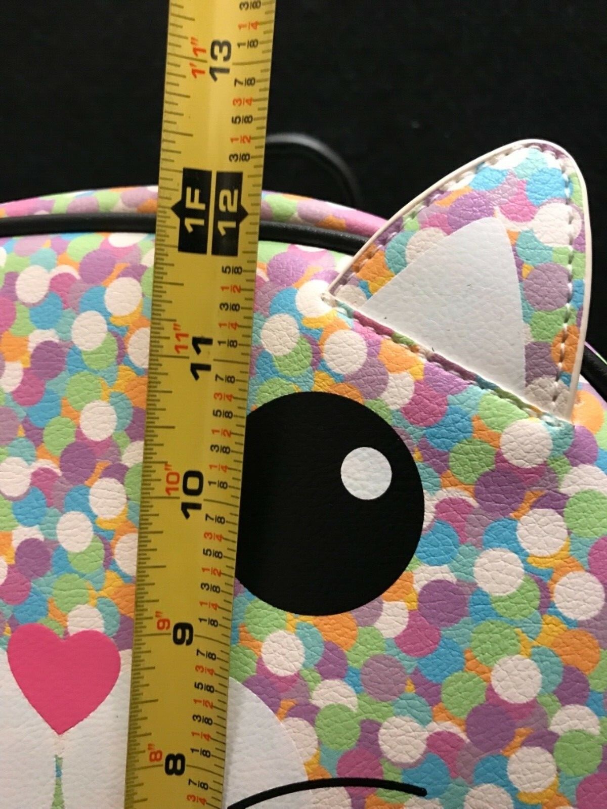 Betsey Johnson LbMax Confetti Kitty Cat Backpack New!