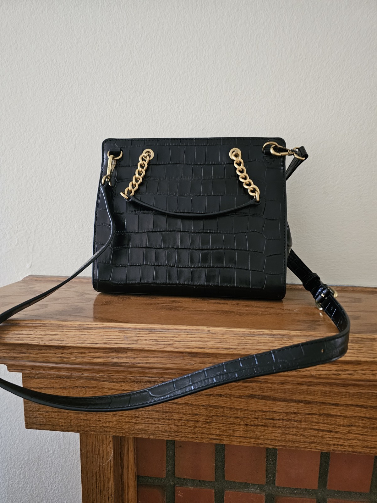 DKNY pebbled leather bag, new
