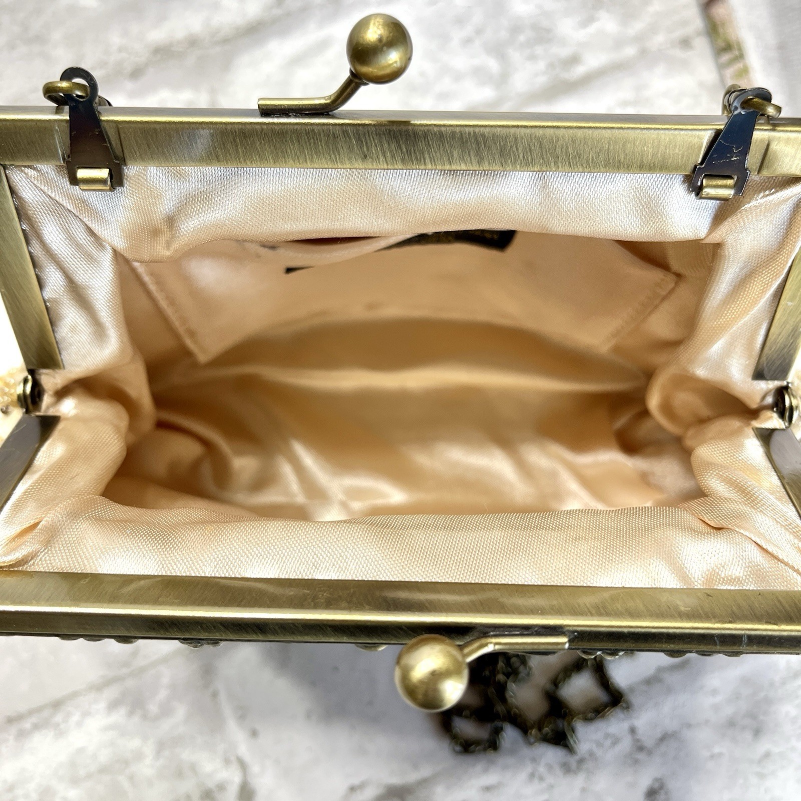Ohh! Ashley Handcrafted Beaded Day or Evening Bag – Will hold a phone & more
