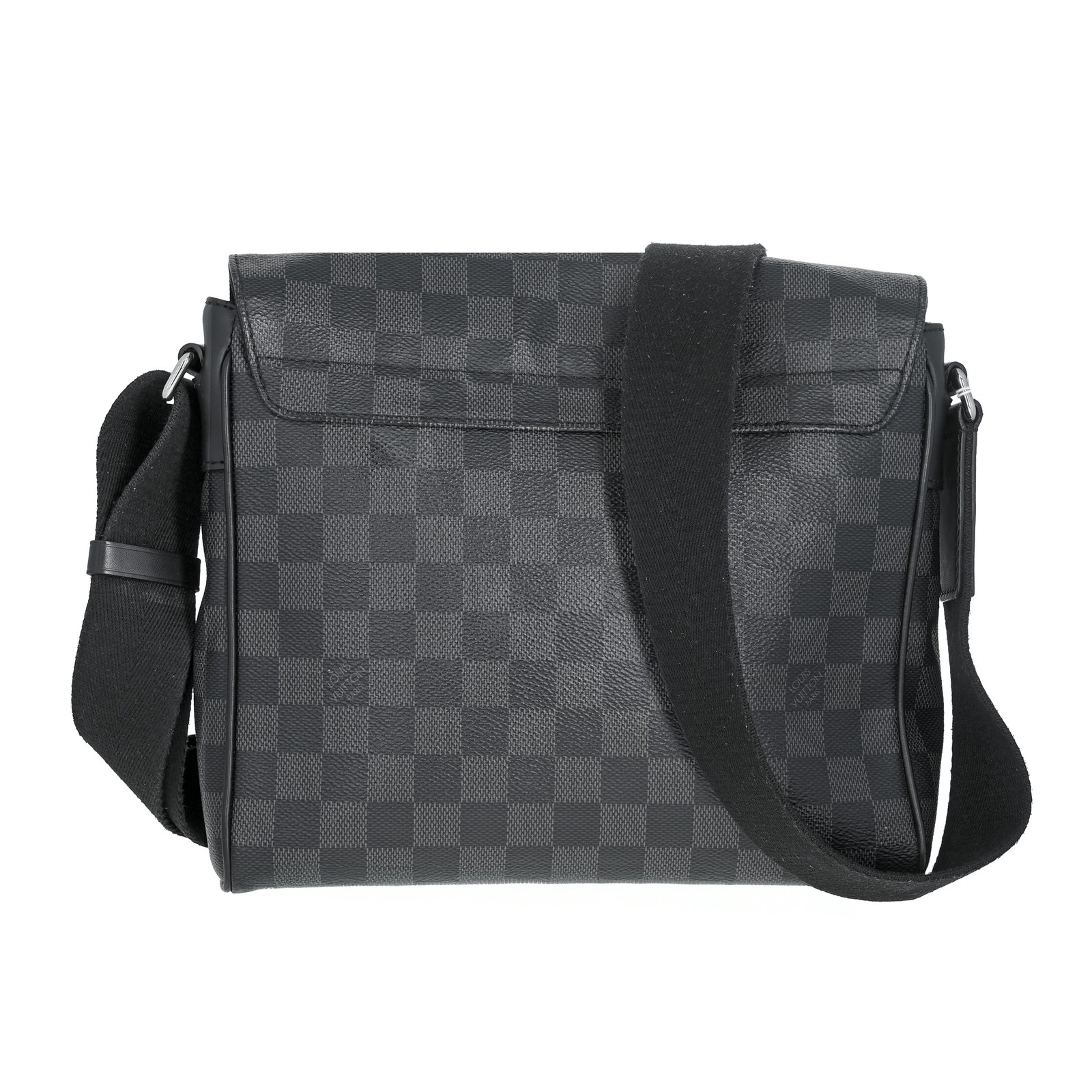 Louis Vuitton Damier Coated Canvas District NM Messenger PM Graphite