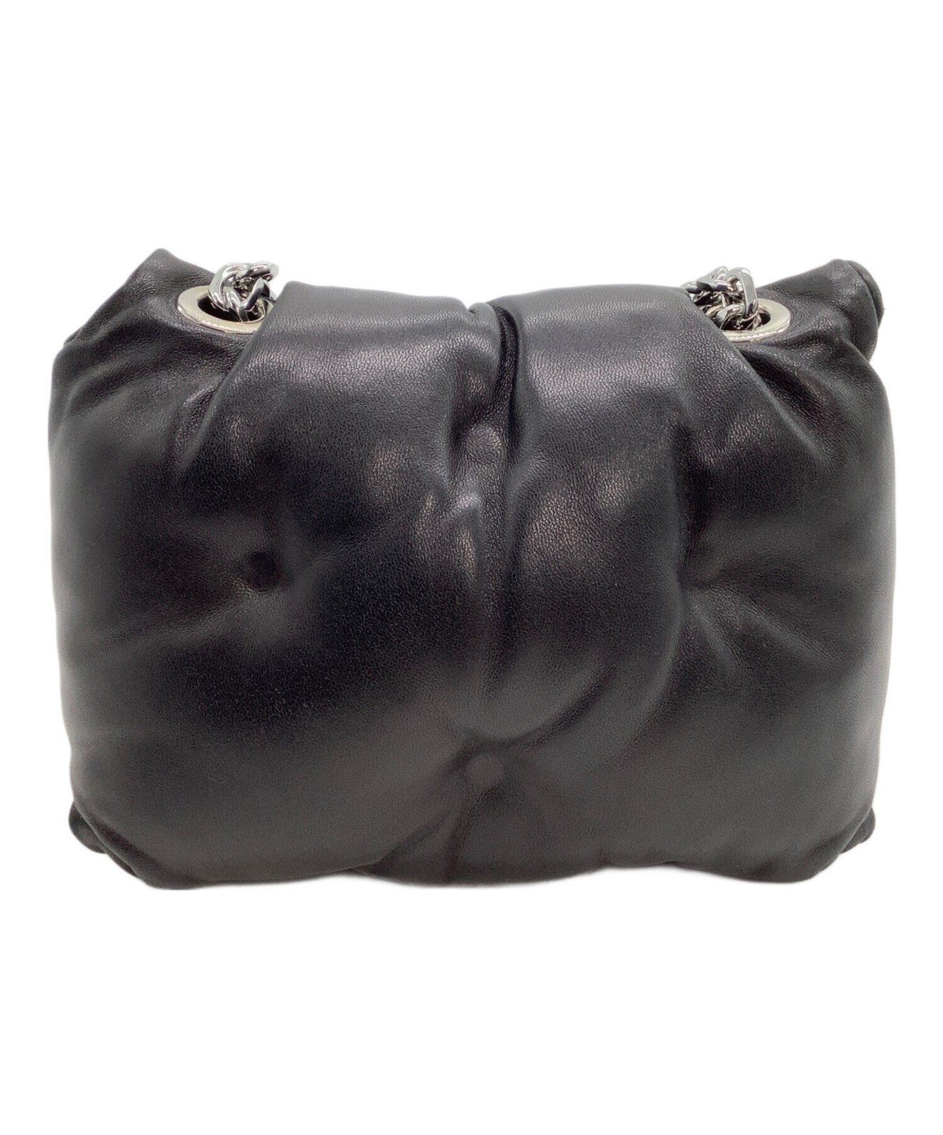 Maison Margiela Chain Shoulder SB3WG0041 Black Shoulder Bag #TFB2061