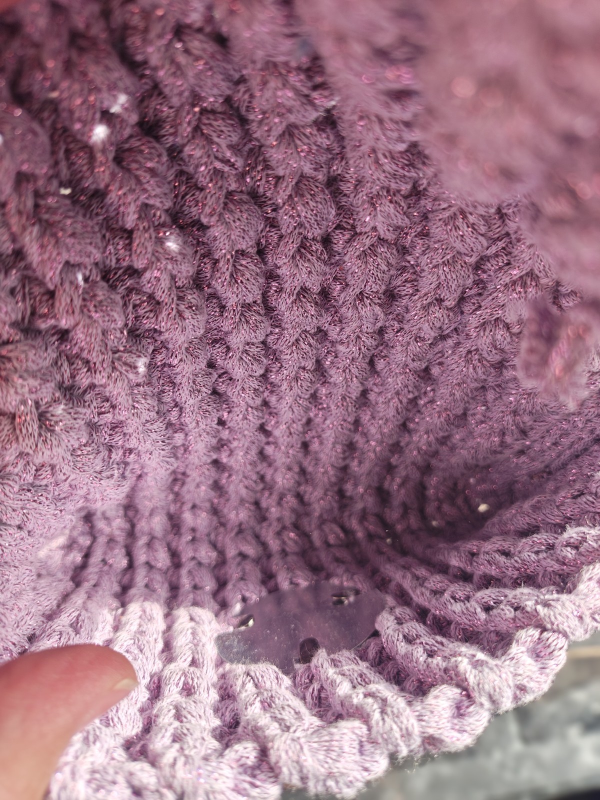 Gorgeous handmade Crochet Clutch