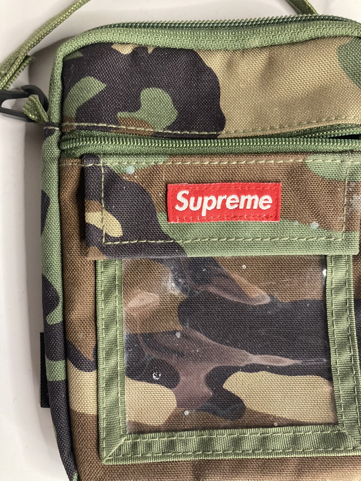 Supreme Utility Pouch Camoflauge Nylon Cordura SS19 Shoulder Bag Crossbody Camo