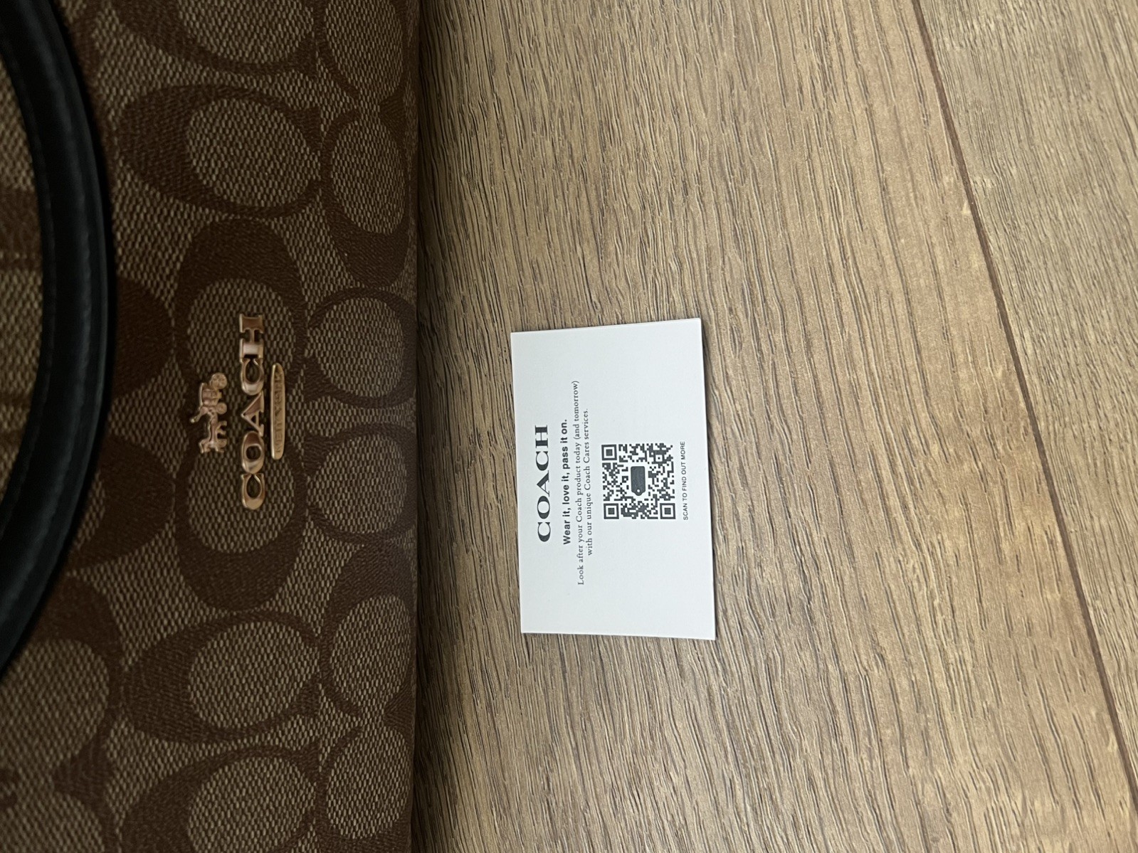 COACH KRISTY Shoulder Bag Blocked Signature Khaki Brown Canvas C6831