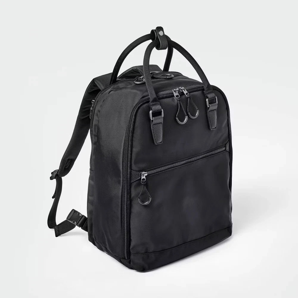 Signature 16″ Commuter Adaptive Backpack Black – Open Story️: RFID