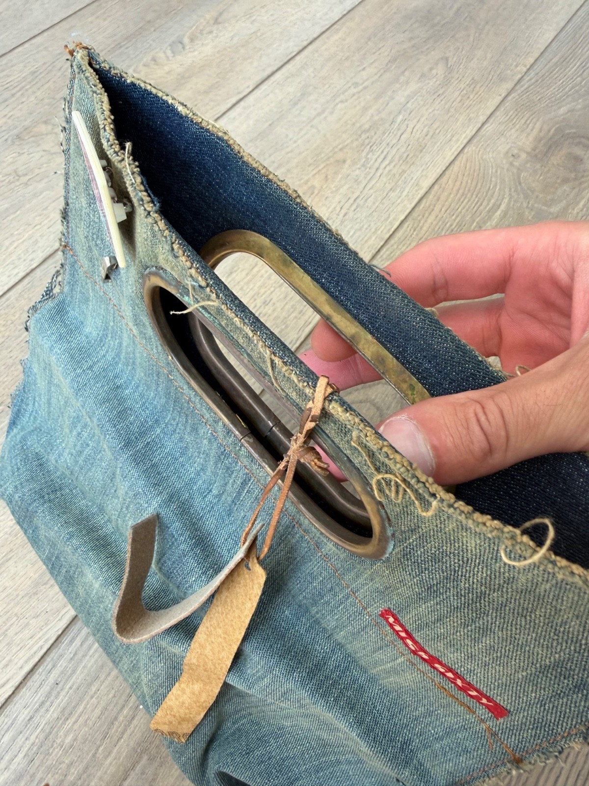 Vintage Miss Sixty Denim bag Handbag Clutch