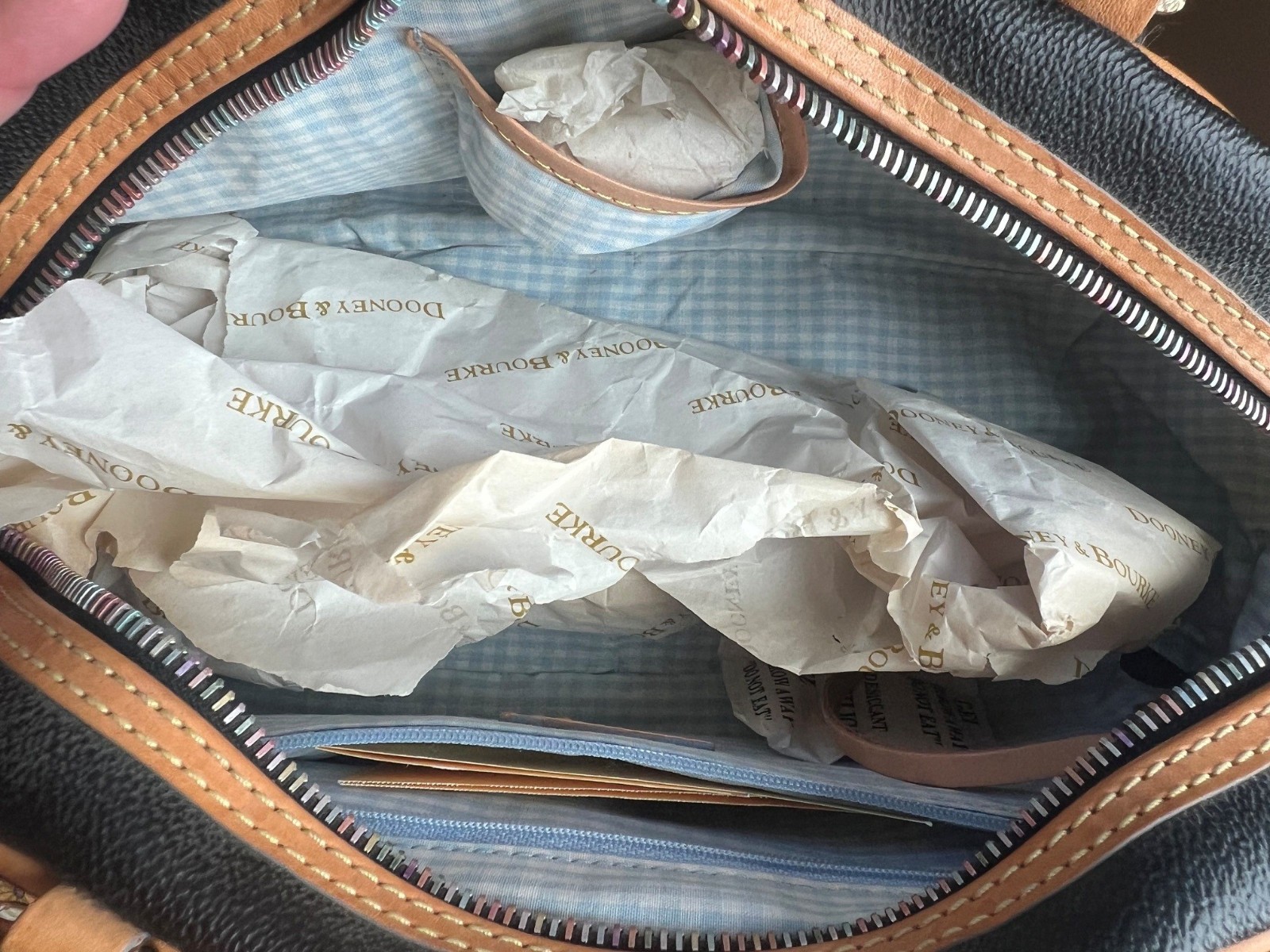 * BRAND NEW * Vintage Dooney and Bourke Lindsay Lohan Mini Duffle Alphabet Bag