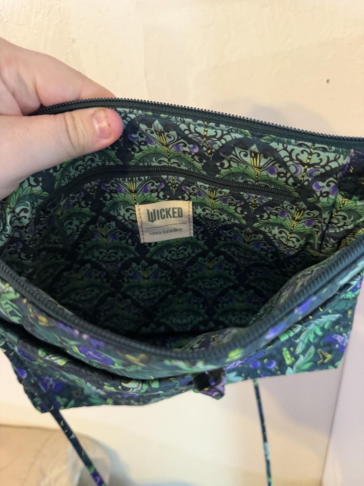 Vera Bradley x Wicked Wickedly Beautiful Original Hipster Crossbody Bag
