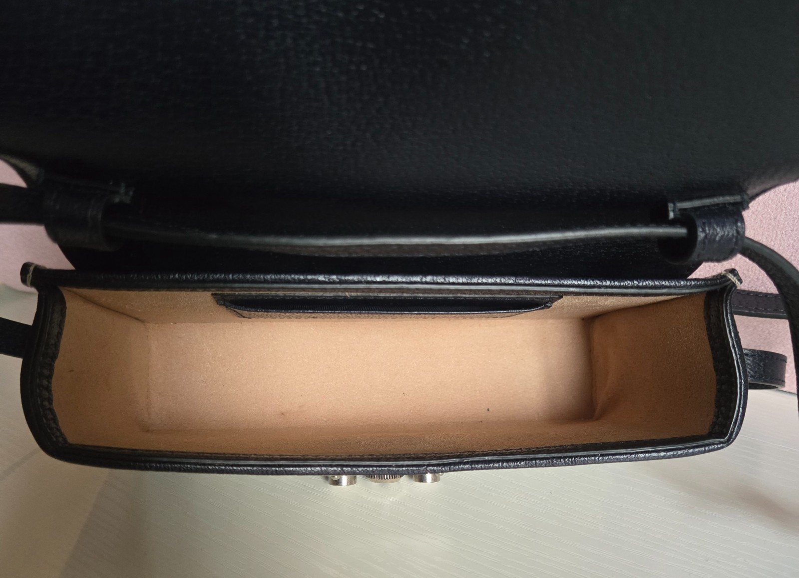 Gucci Padlock Canvas Bag Box Bag Shoulder Crossbody Bag Mini Women’s 7x2x4 in