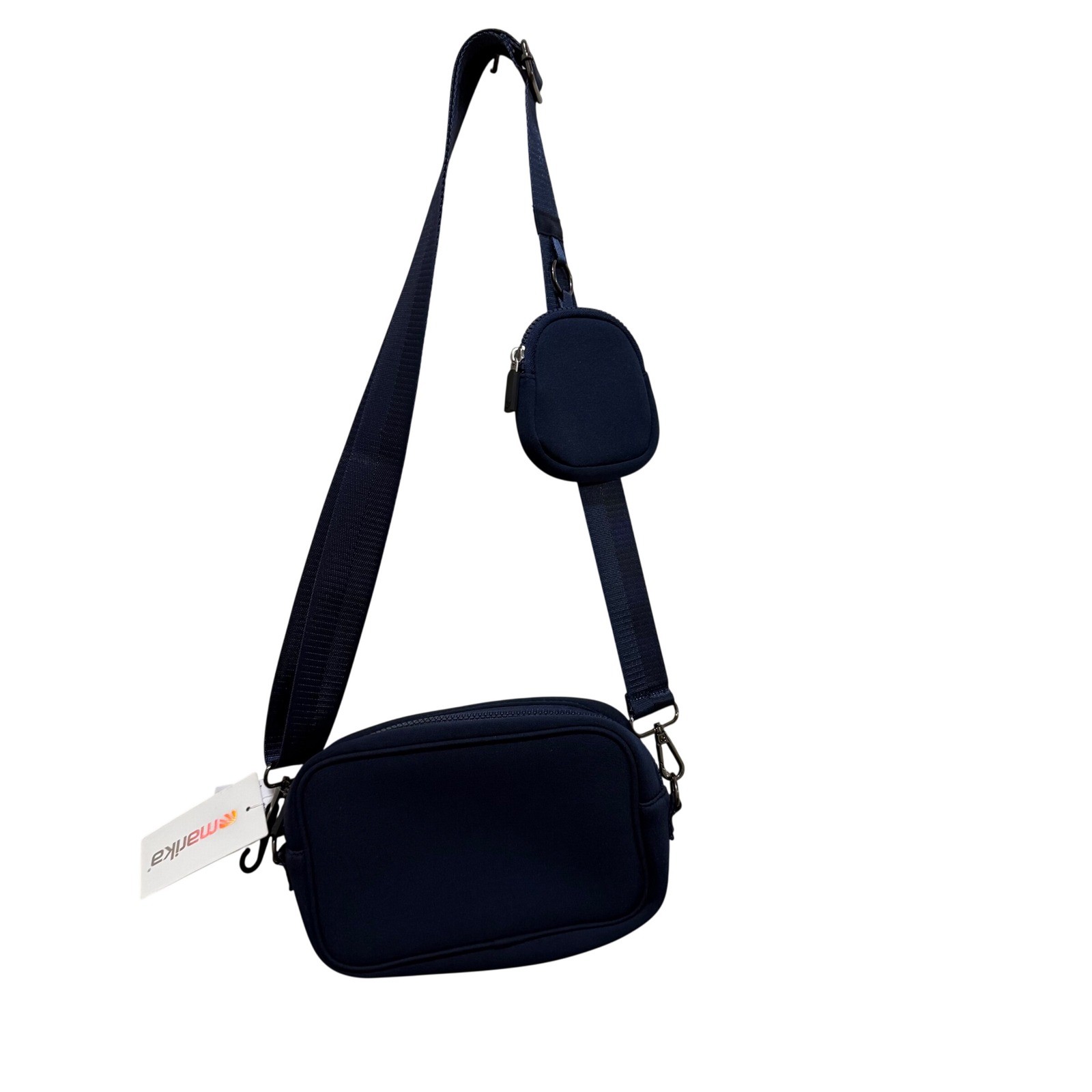Marika Joyce Sling Bag Astral Aura Navy Blue Crossbody with Detachable Pouch NEW