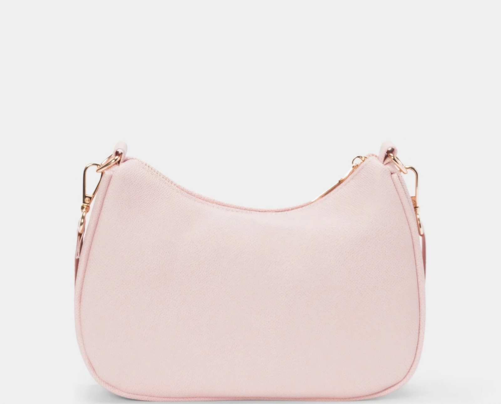 Bebe Powder Pink Embossed Shoulder Bag Purse Wallet Set NWT Crossbody Handbag