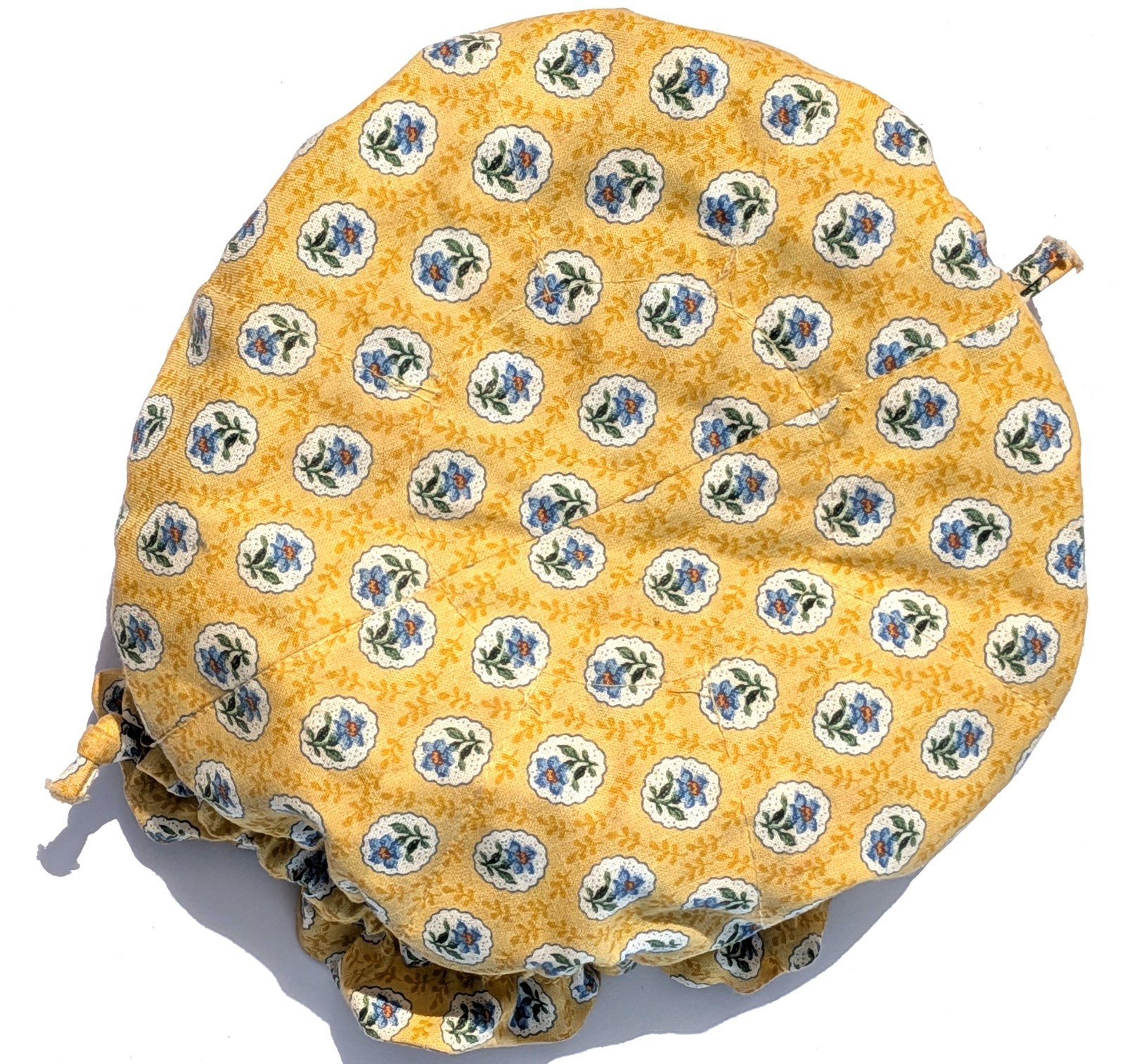 Vera Bradley Vintage Elizabeth Drawstring Jewelry Pouch 8 Pocket Organizer Bag