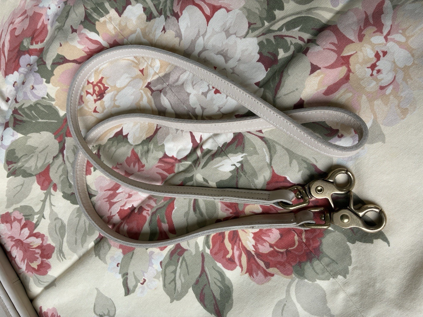 Beautiful Vintage Coach Bone Color Station Bag, No.5130, Made In 1996