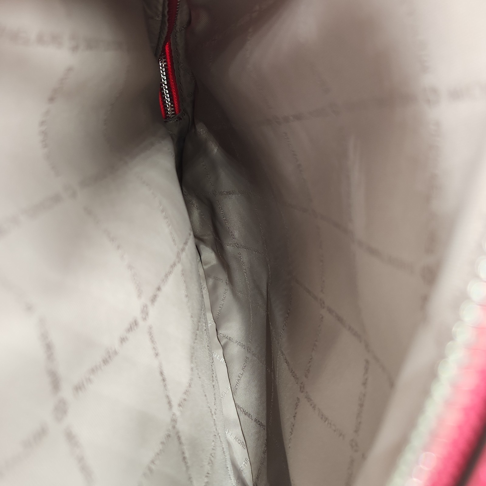 NEW Michael Kors Jaycee Medium Pebbled Leather Backpack Dark Raspberry