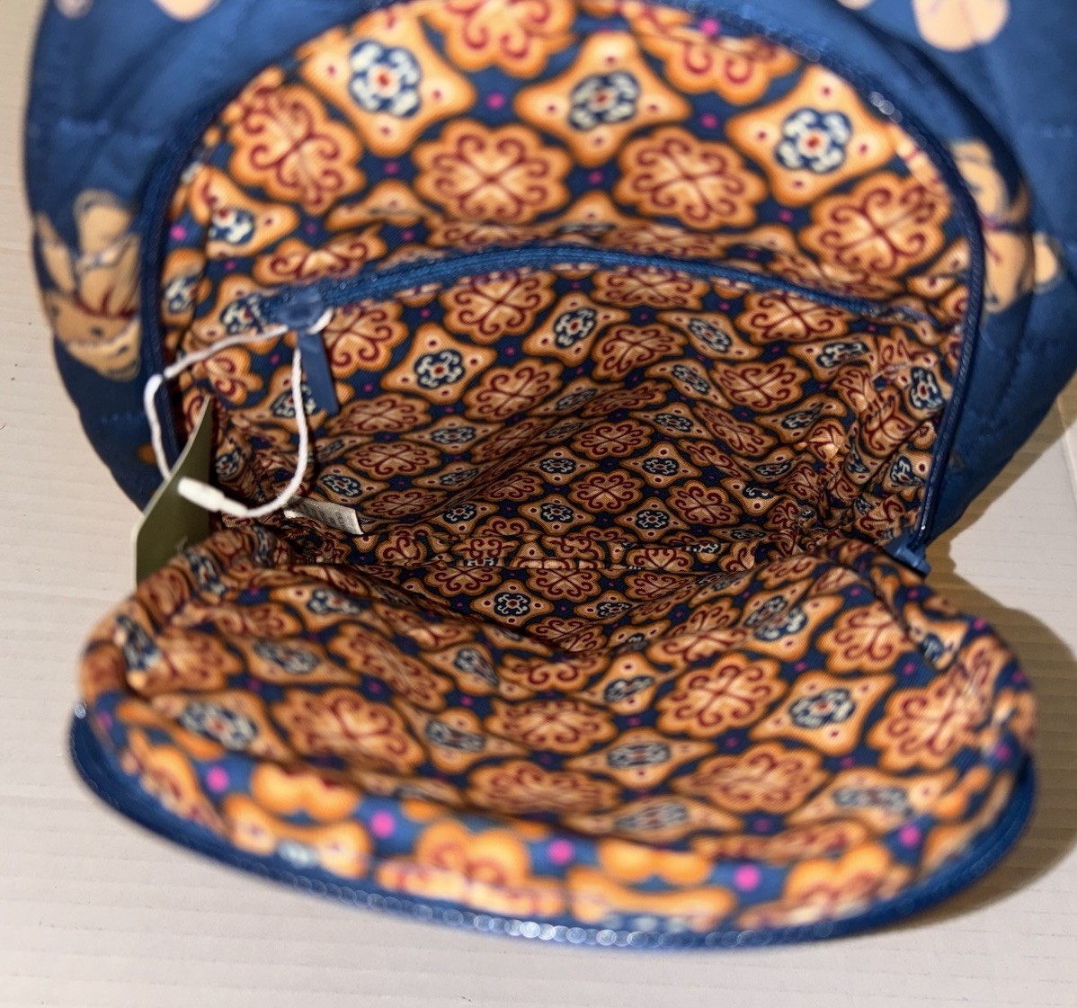Vera Bradley Lorman Sling Backpack Bag Bunch Of Bears Teddy Bear NWT