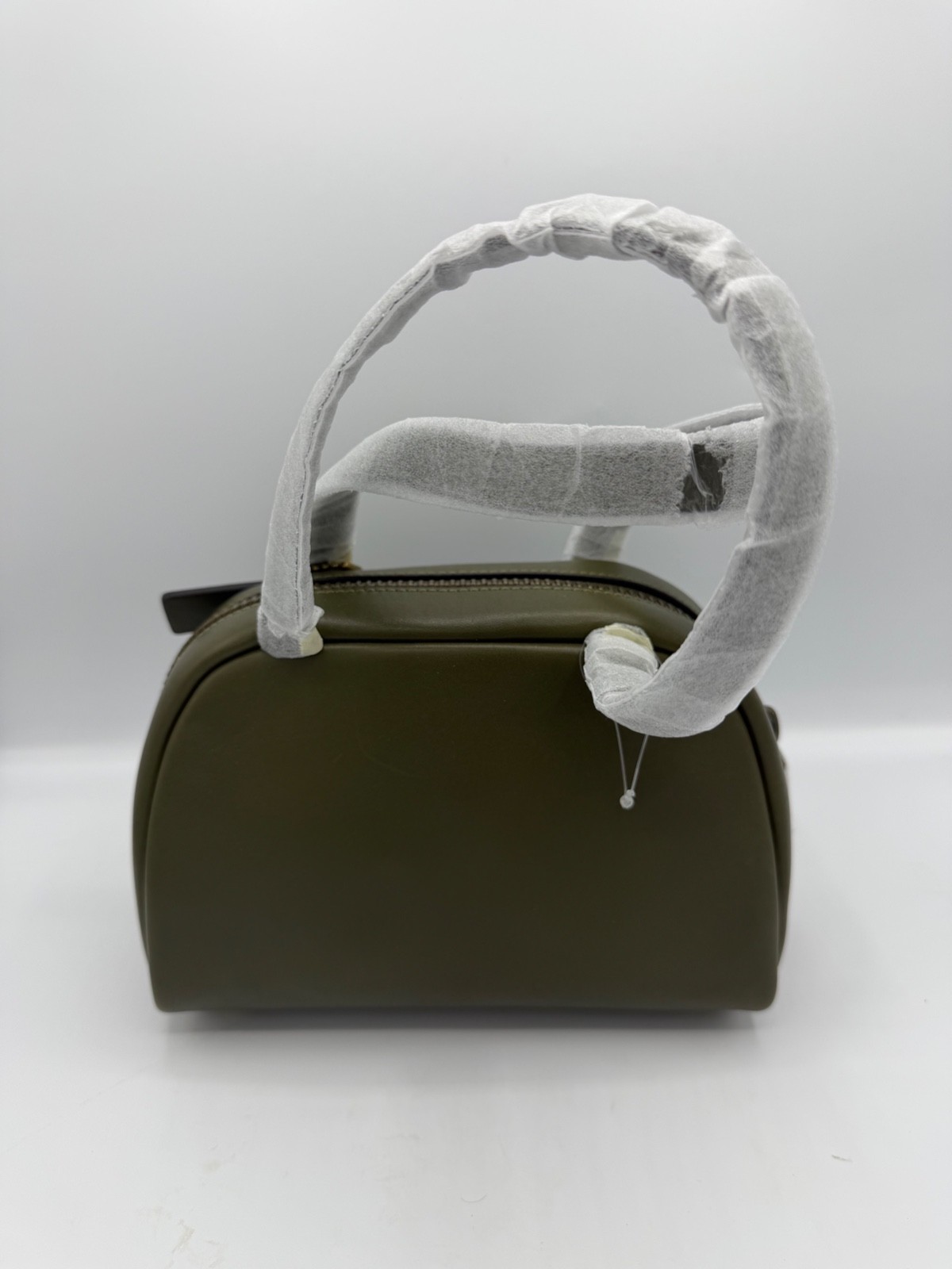 Coach Turnlock Bag 20 Olive Leather Satchel Crossbody Bag CCC55 NWT