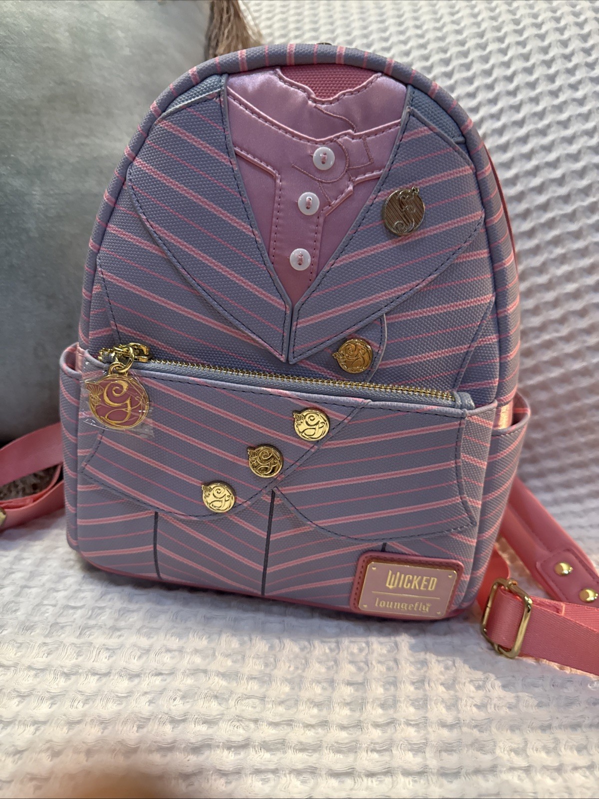 Wicked: For Good Exclusive Glinda Cosplay Mini Backpack by Loungefly