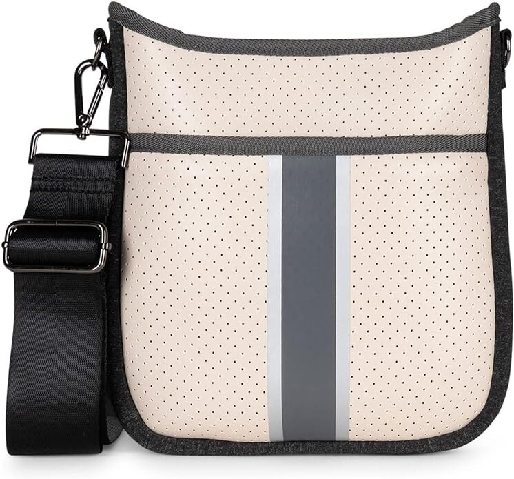 HAUTE SHORE JERI CULT CROSSBODY TOTE BAG ZIPPER CLOSURE ADJUSTABLE STRAP
