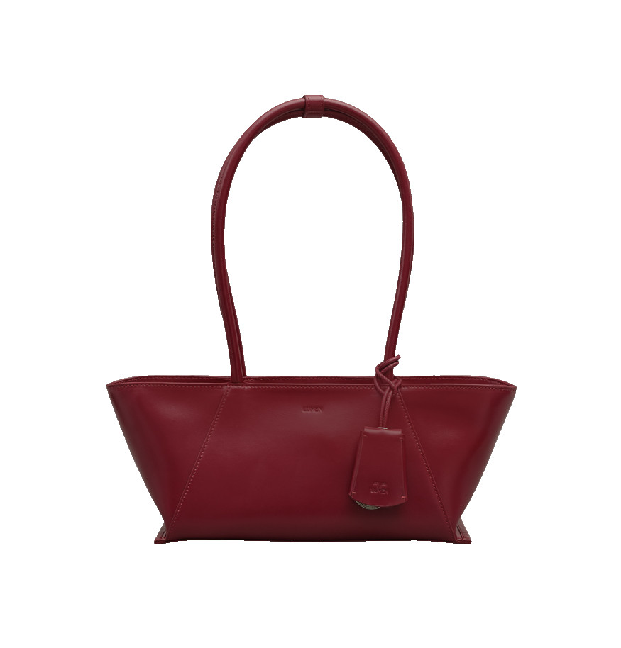 Atelier de LUMEN Monique Shoulder Bag Carmine Red Cow Leather