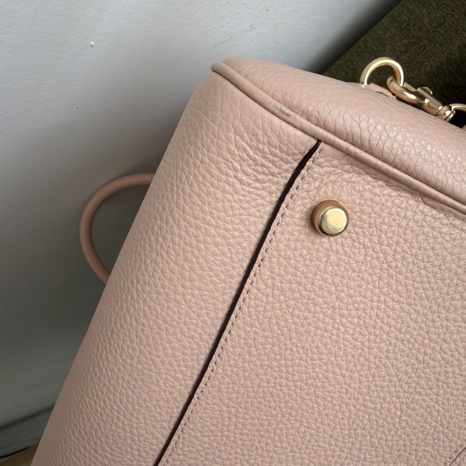 Coach Large Rowan Limited Edition Cream *SEASHELL CHARM NOT INCLUDED*
