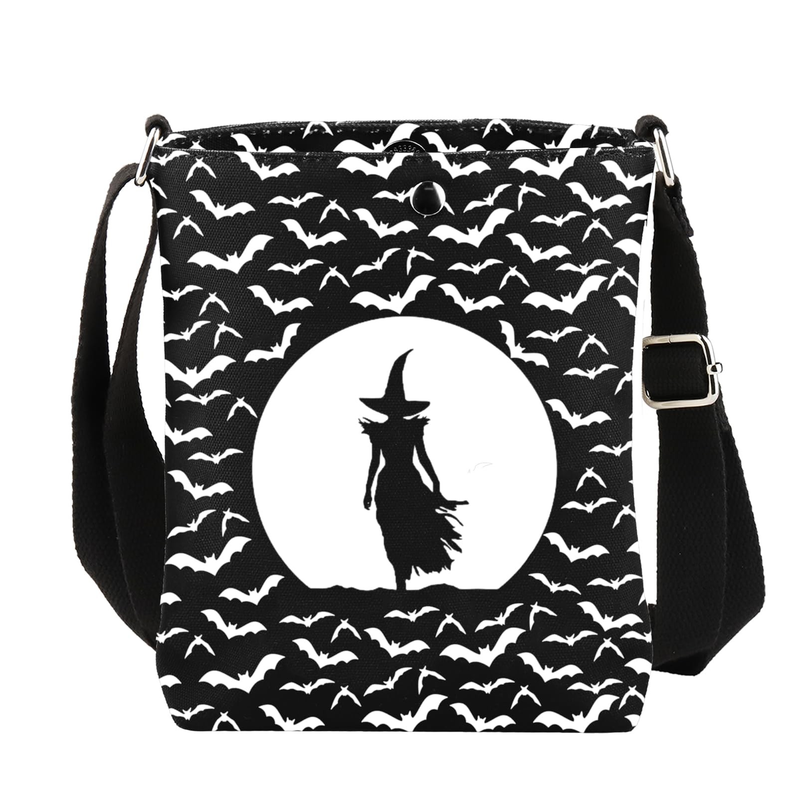 CMNIM Witch 8.26 inches x 7.6 x 0.39 inches, Crossbody Bag