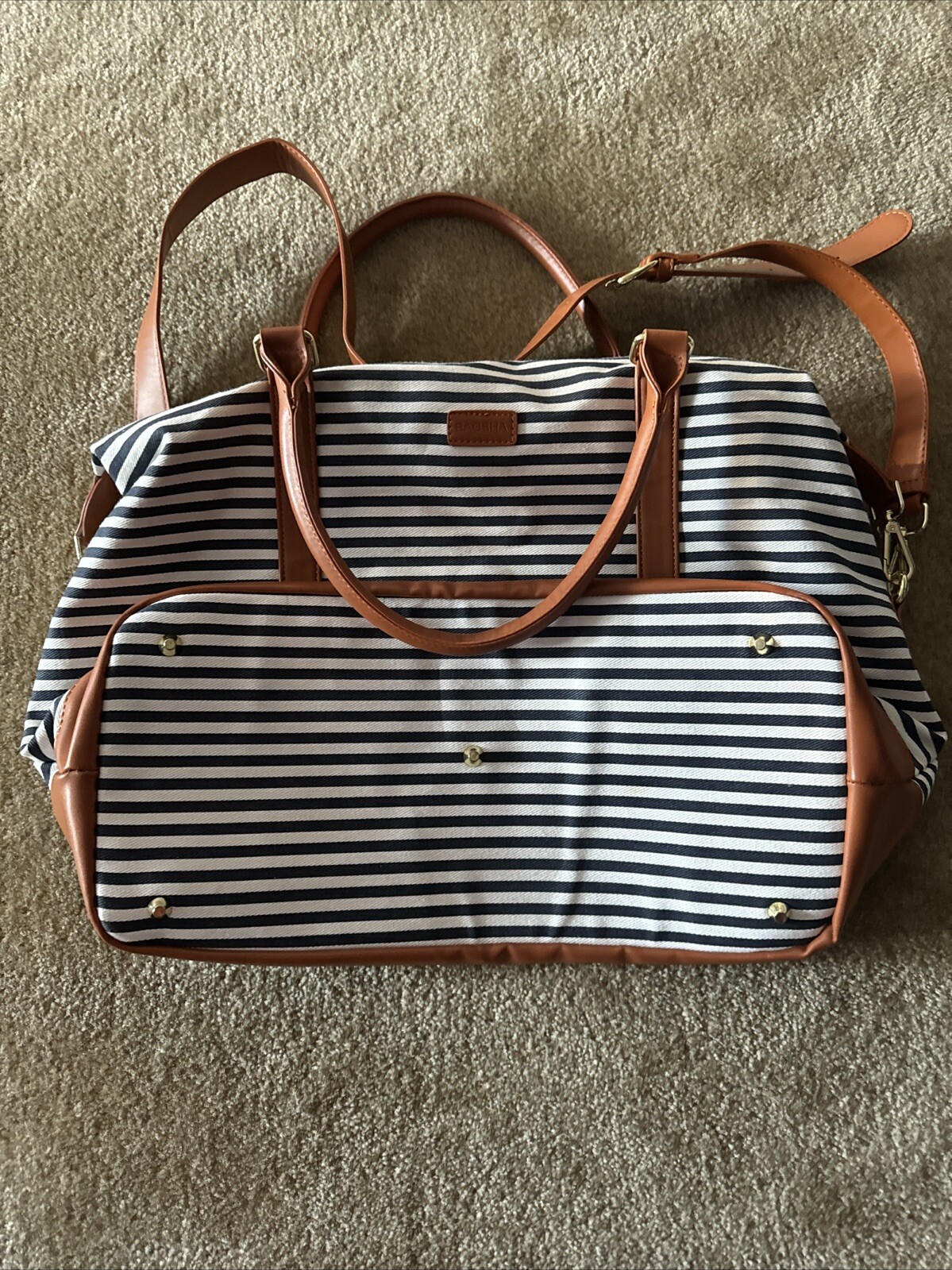 Baosha Large Bag Approx. 20x13x8.75″ Weekender Duffle Bag with Shoulder Strap