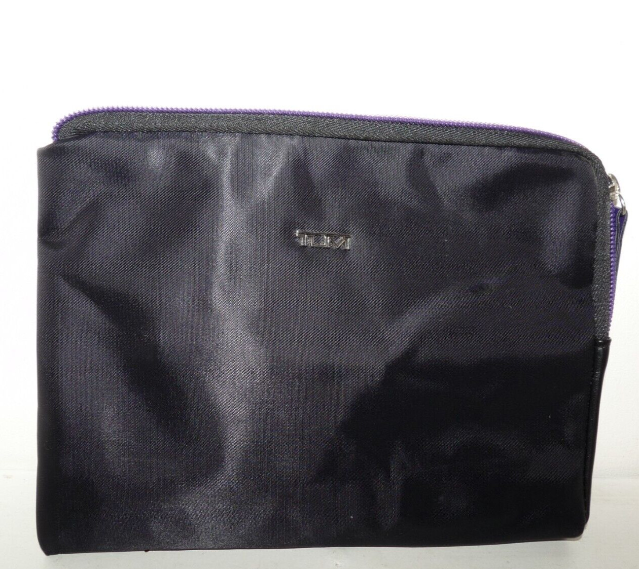 TUMI Delta Small Bag Colors Black and Purple