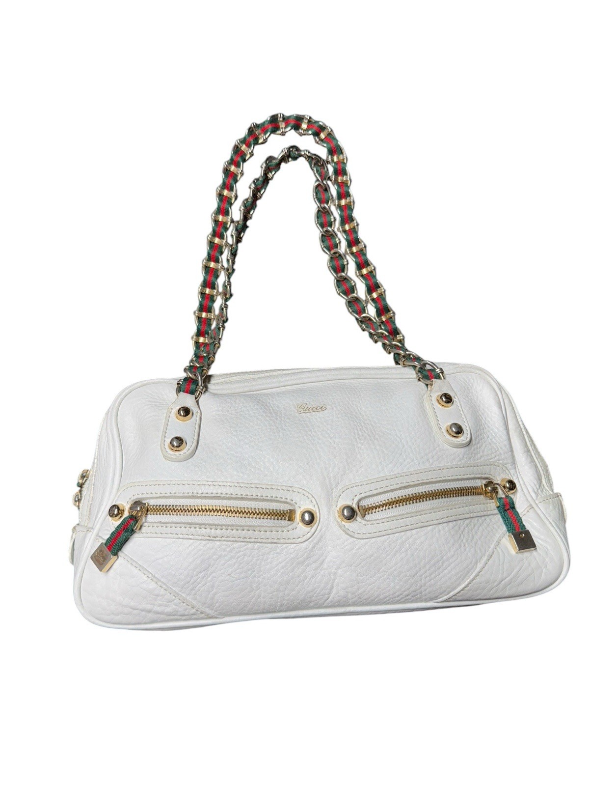 Gucci Vintage Leather Shoulder Bag