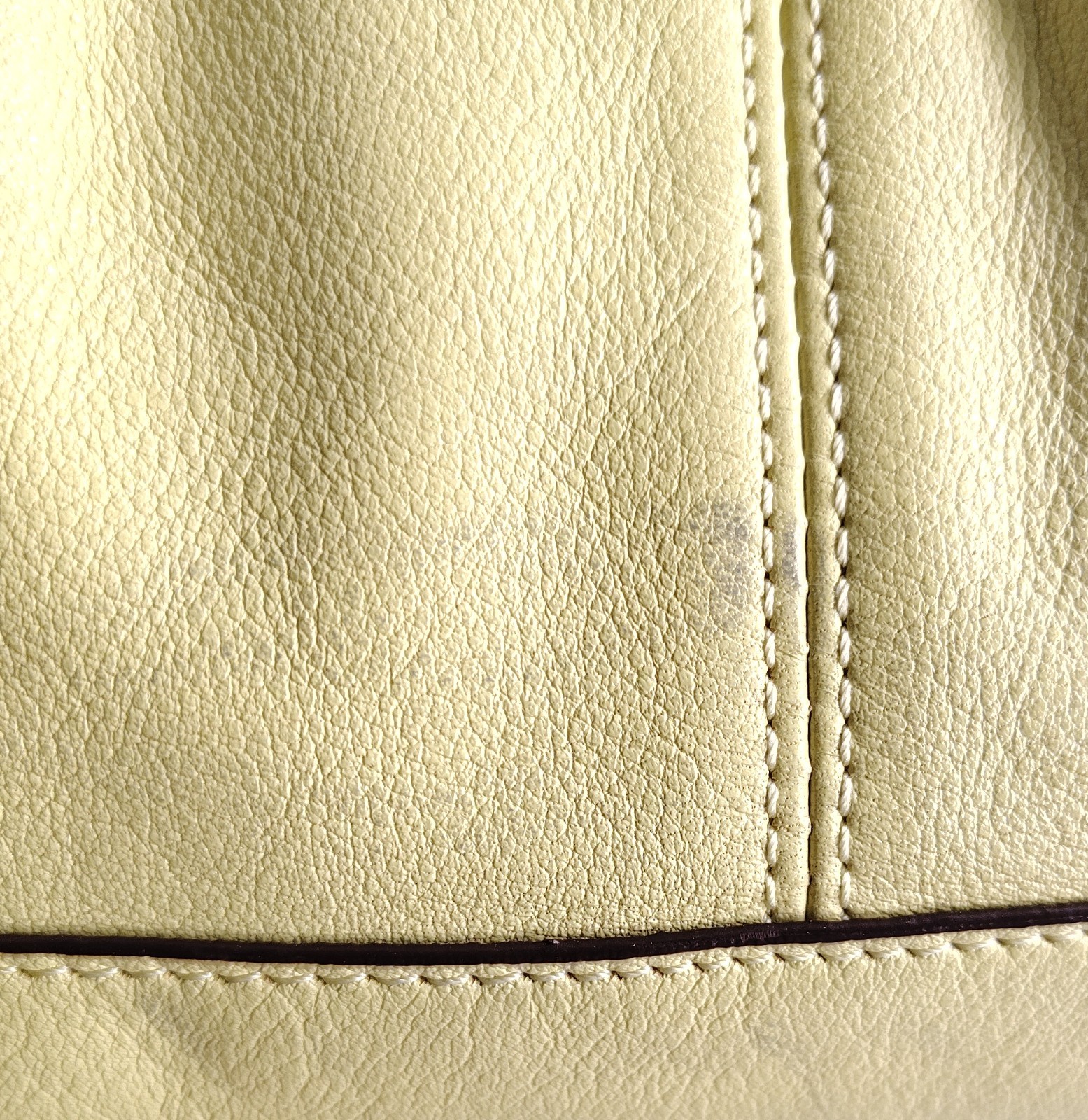 Coach LARGE F15447 Ashley Celery Green Leather Tote/Shoulder Bag