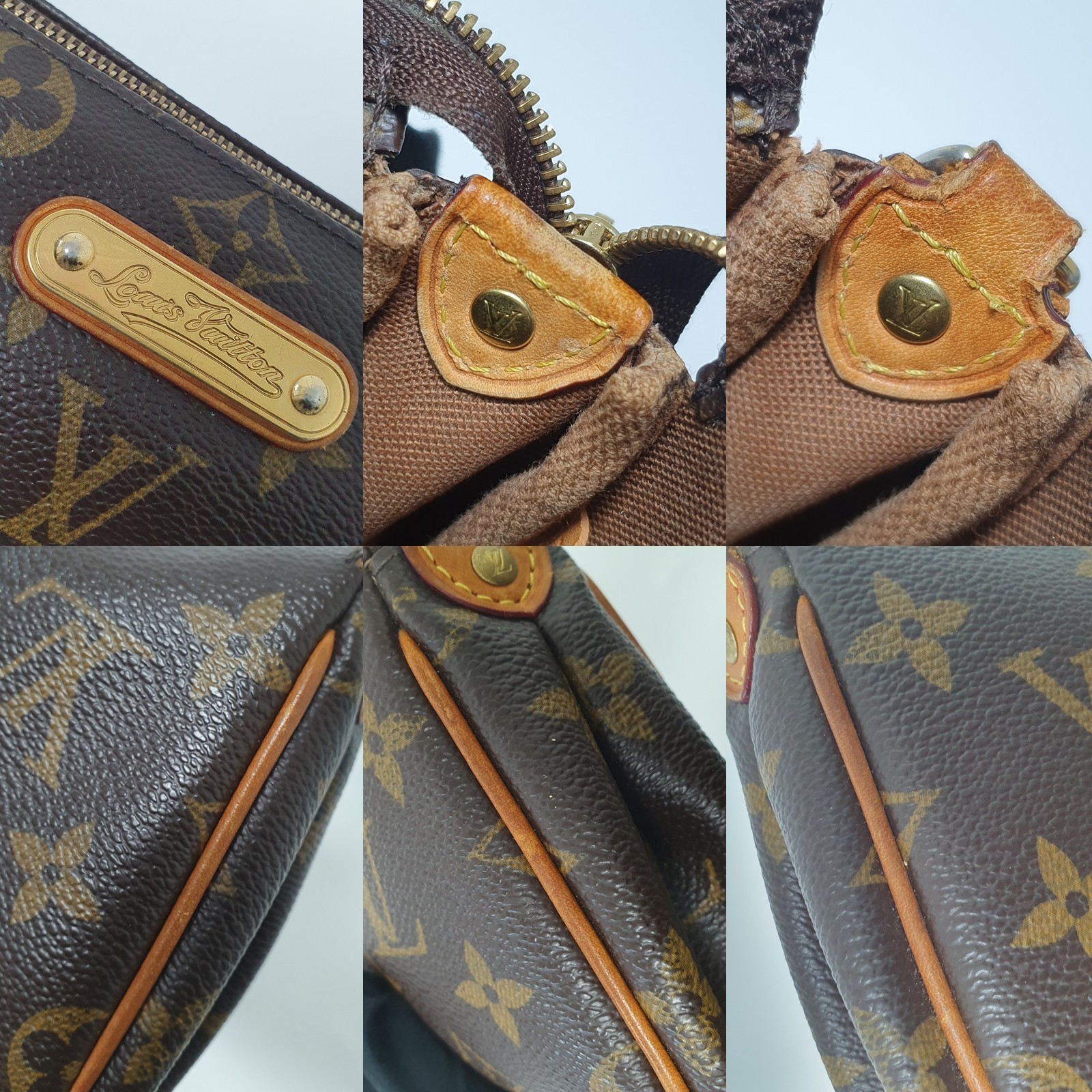 Authentic Louis Vuitton Eva Clutch Monogram M95567 Guaranteed Genuine Bag CLA448