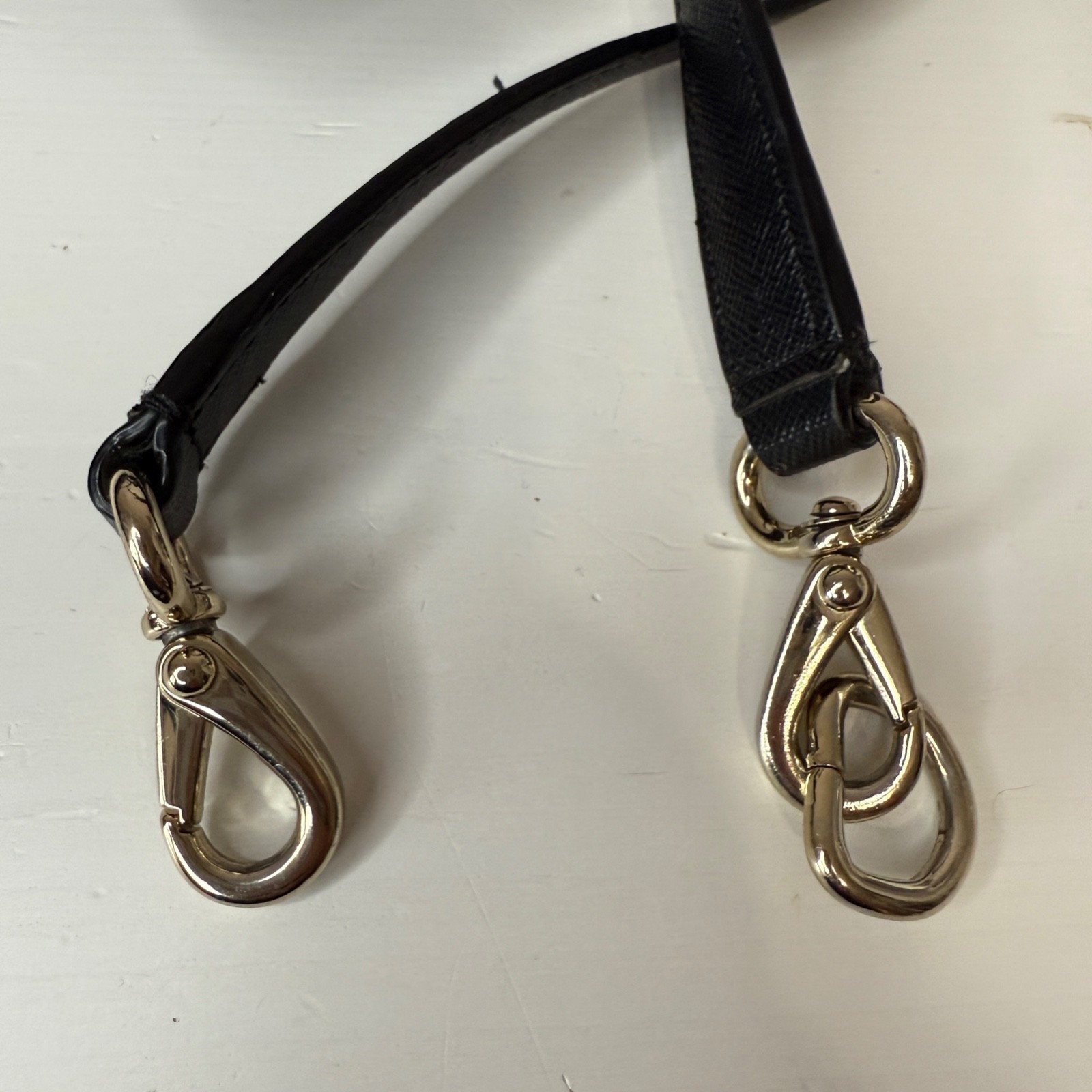 Kate Spade Blake Avenue Lyndon Crossbody Shoulder Bag Purse Black Nylon Logo