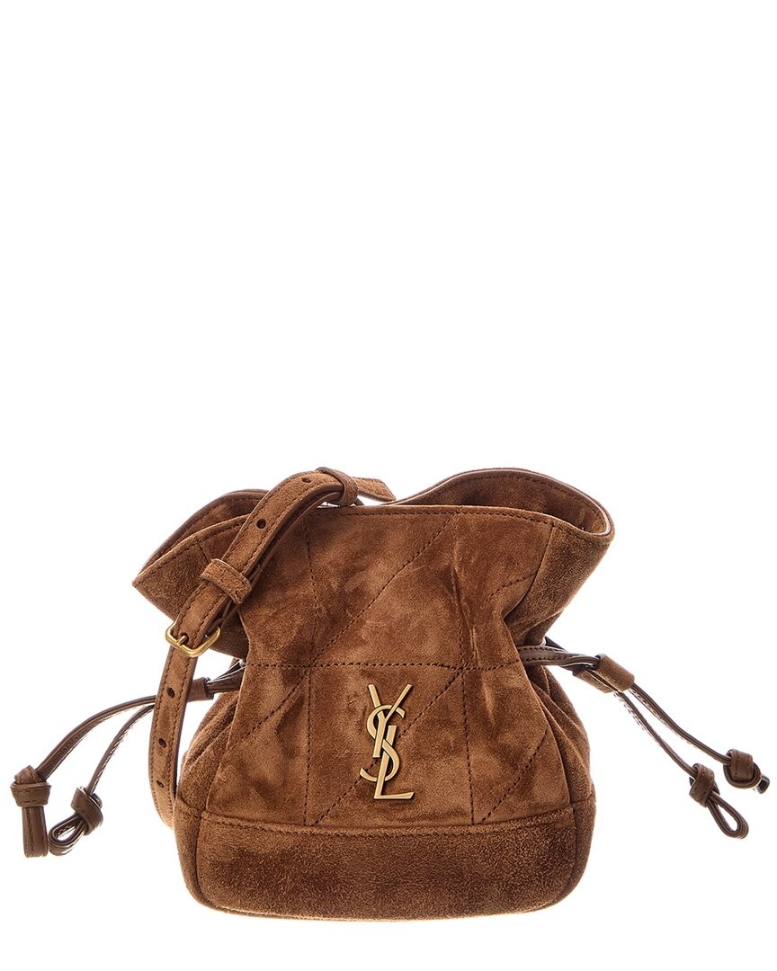 Saint Laurent Cassandra Jamie Mini Suede Crossbody Women’s