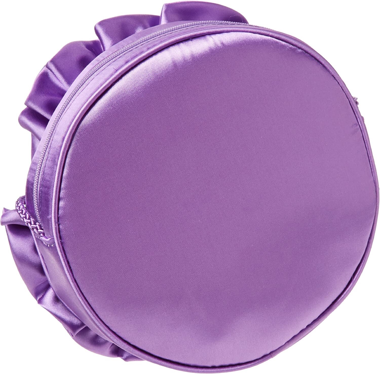 La Regale Big Flower Zip Clutch, Purple