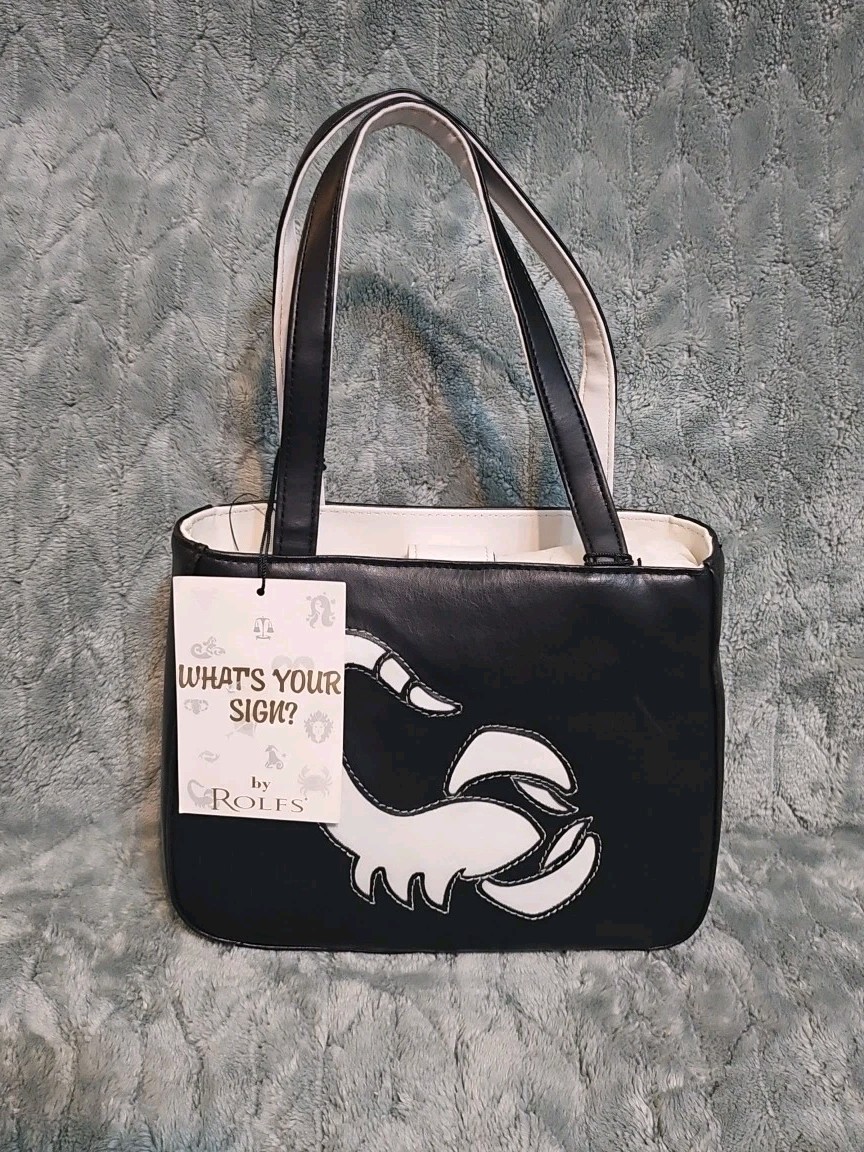 Rolfs “What’s Your Sign?” Scorpio Handbag With Shoulder Strap NWT