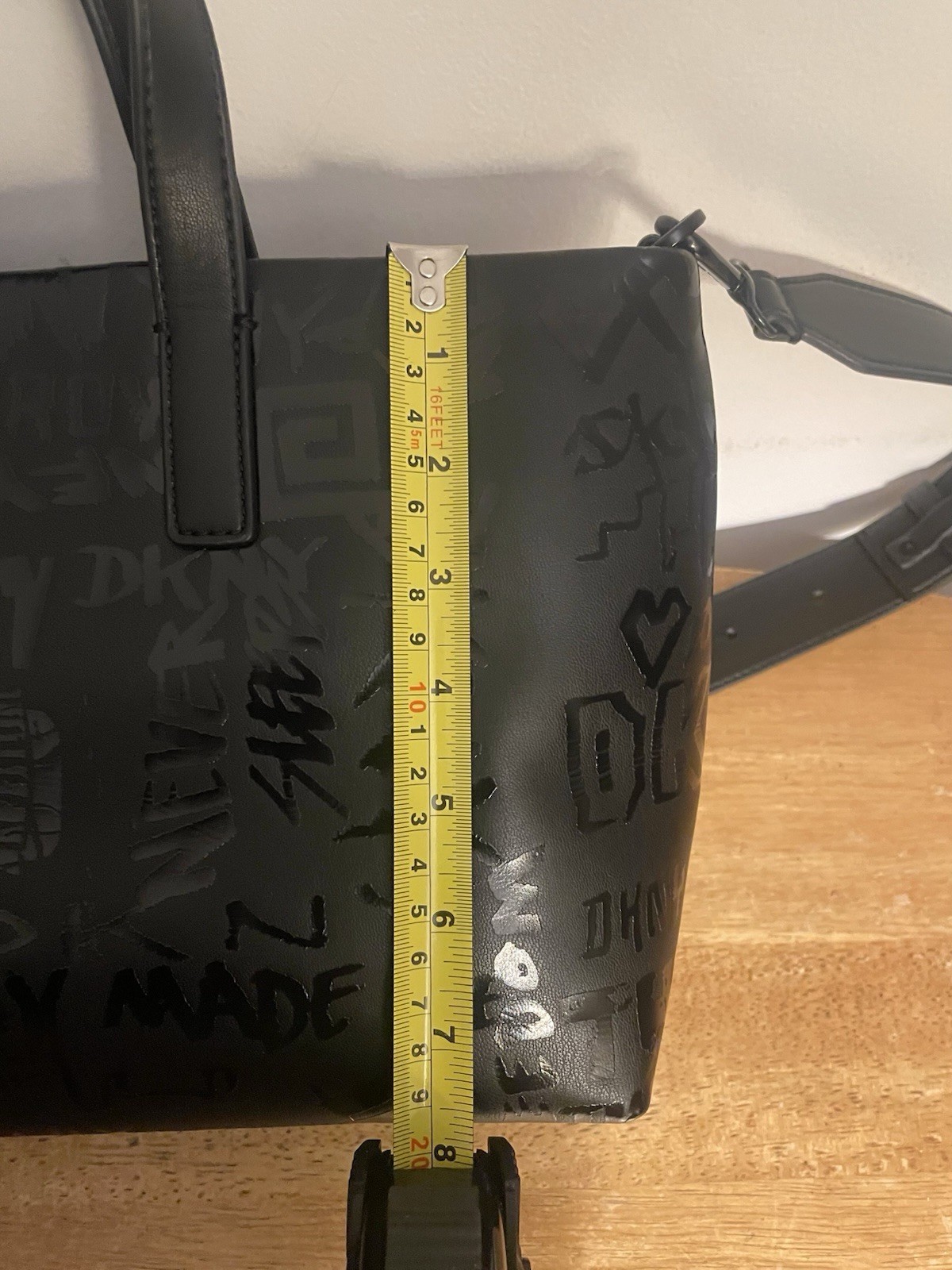 NWT DKNY Tilly Small Black Crossbody Bag Purse Tote Ret-$168
