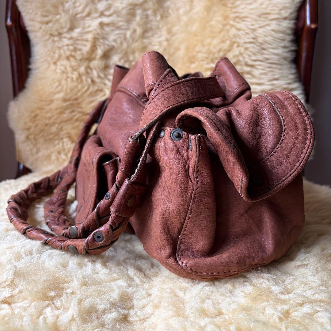 Jerome Dreyfuss Shoulder Bag Leather Women Rare Model limited Edition VHTF Pre-o
