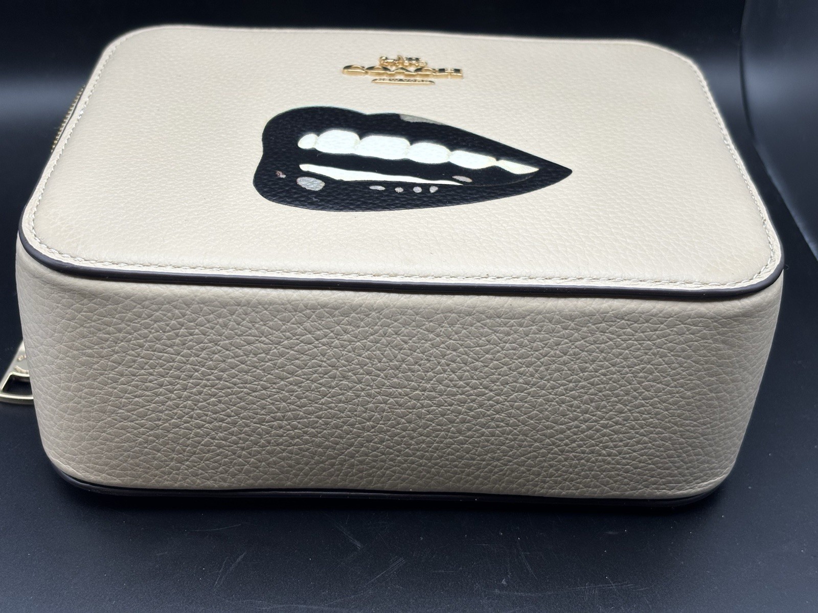 Coach X Tom Wesselmann Box Crossbody Ivory Leather CQ045 – NWT NEW