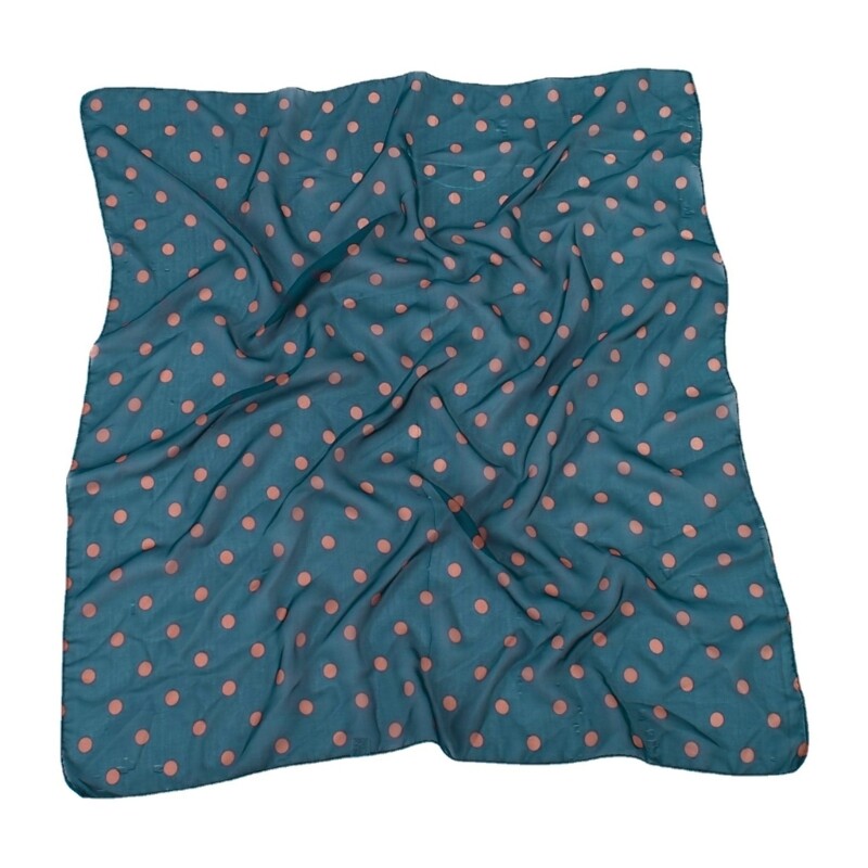 Lady Neckerchief Dotted Neck Scarf for Casual and Formal Attire Square Scarf