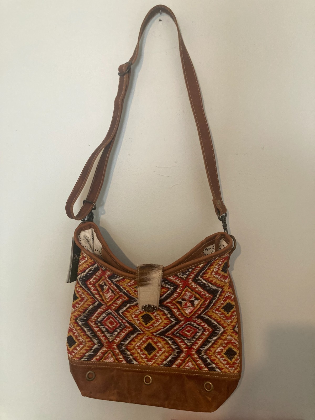 Myra Bag Orange Ember Shoulder Bag S-5639