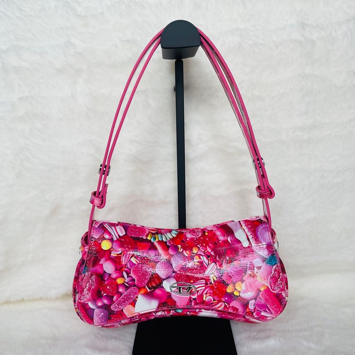 DIESEL Shoulder bag Candy print Authentic From Japan