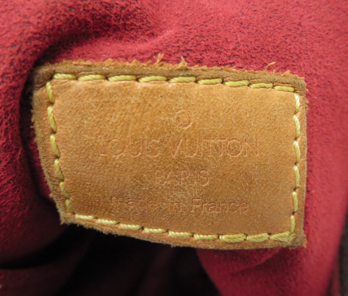 Authentic Louis Vuitton Monogram Croissant MM Shoulder Bag F#51435