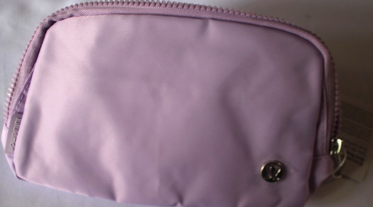 2-PACK LULULEMON EVERYWHERE FANNY BELT BAG LU9BG1S LFRS WATER-REPELLENT PURPLE