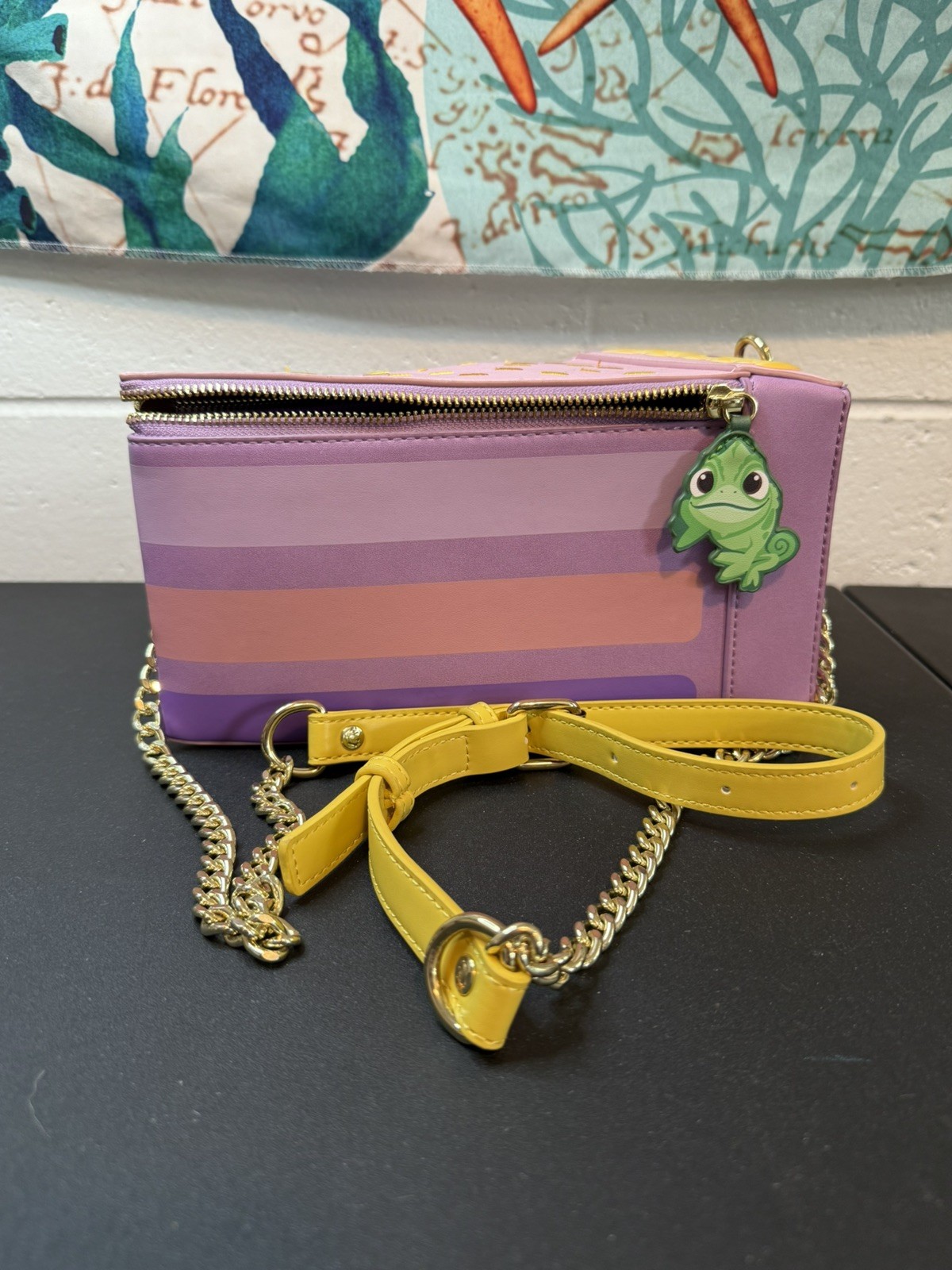 Loungefly Crossbody Hard Tag Rapunzel Cake Slice (Tangled) NWOT