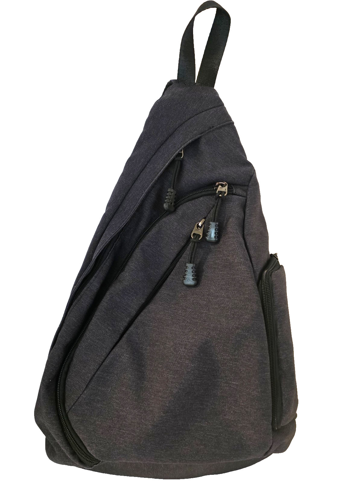 Jessie & James Peyton Crossbody Concealed Carry Sling Bag Tote, Dark Gray
