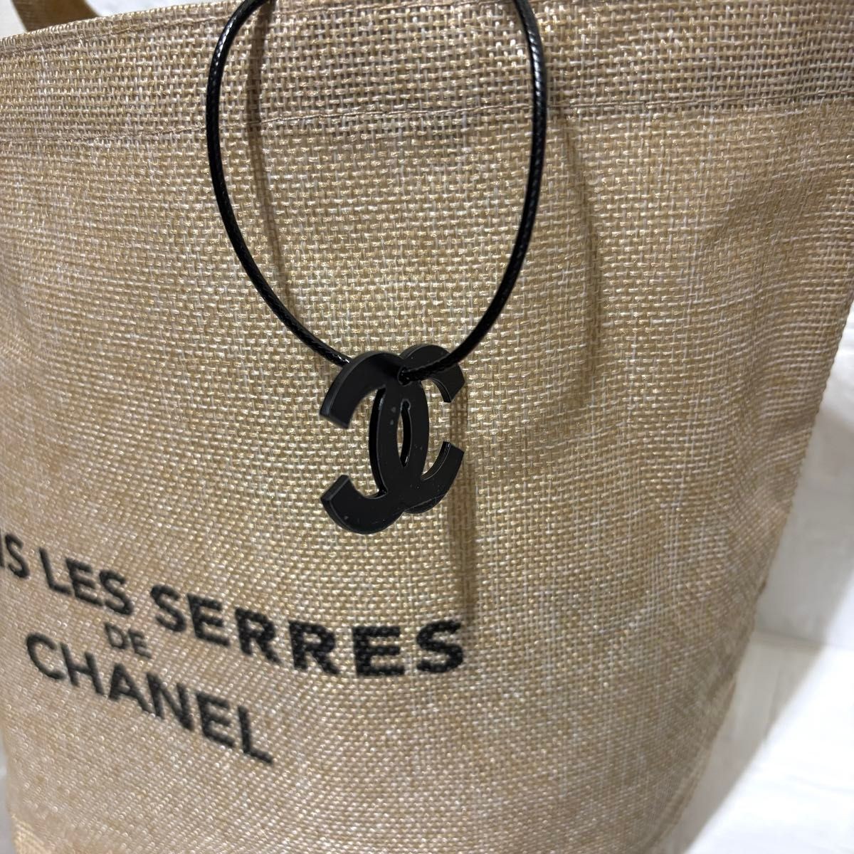 CHANEL Novelty Tote Bag Dans Les Serres Event Ladies Camellia -New from JP