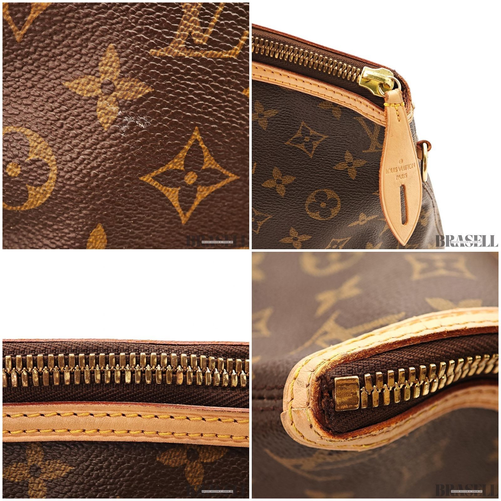 Louis Vuitton Lockit Horizontal Tote Bag M40104 Monogram Canvas【ImportFeeF…