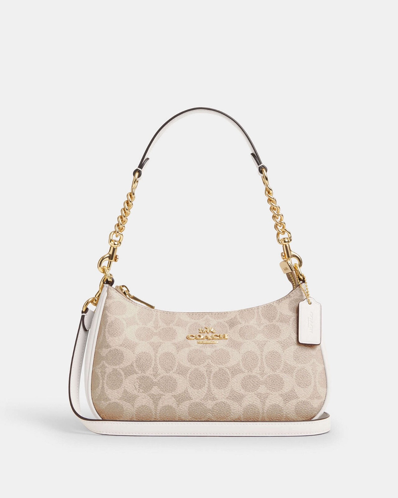 NWT Coach Teri Shoulder Bag In Signature Canvas CV933